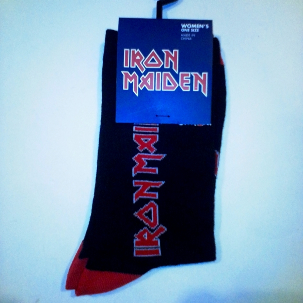 Iron Maiden Graphic Novelty Socks